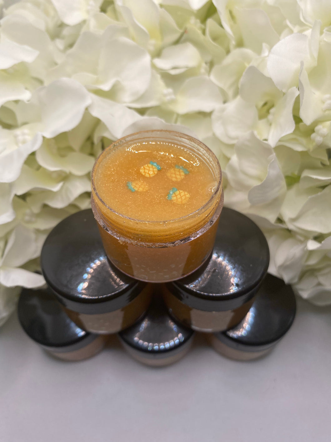 Pineapple Juice Lip Scrubs